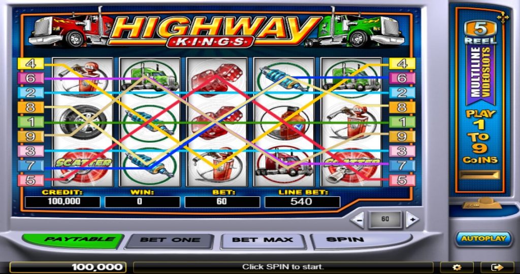 highway kings เกมสล็อตจากค่ายดังยอดนิยมจาก Joker ค่ายที่มีเกมสล็อตคุณภาพ